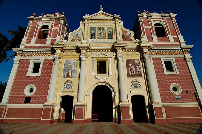 The beautiful Church El Calvario.