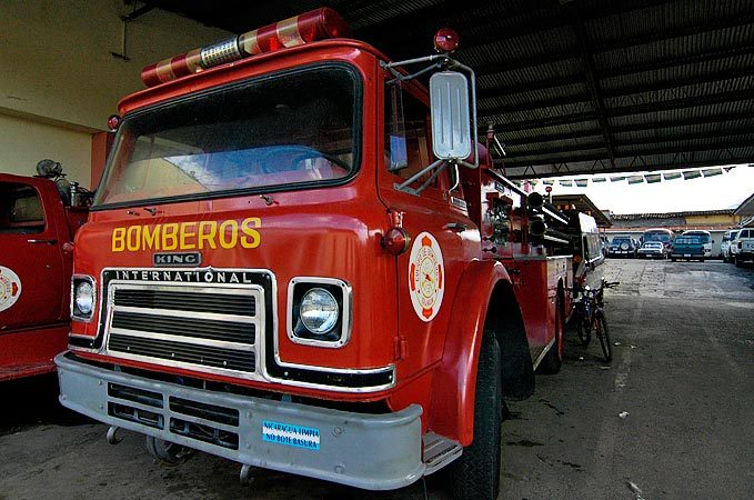 Bomberos - The local fire station.