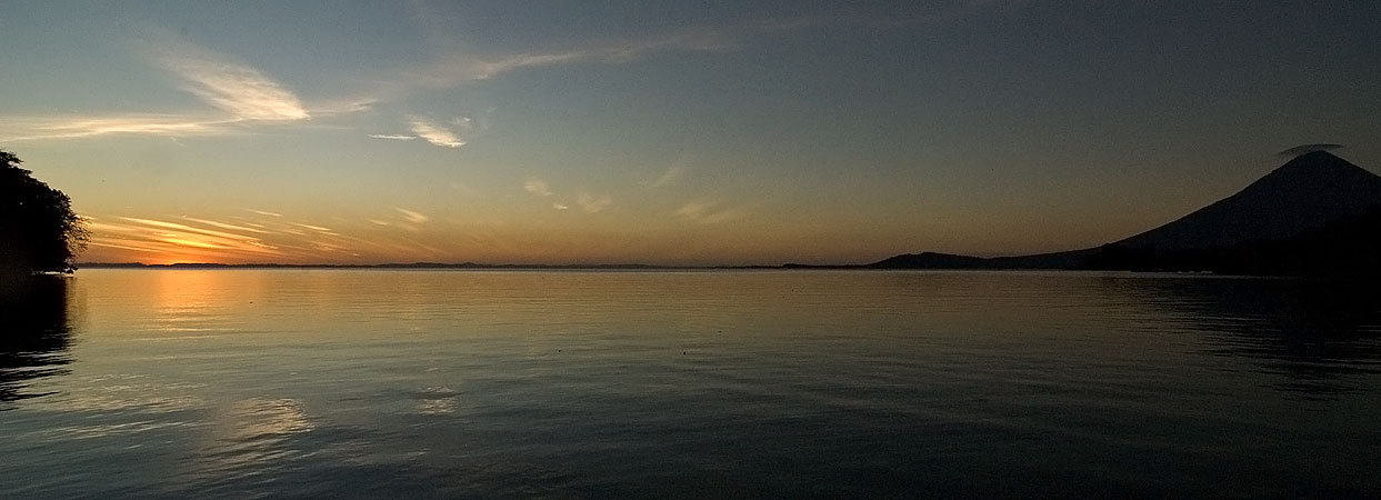 Some of the sunset views on Ometepe are as spectacular as anywhere on the planet.