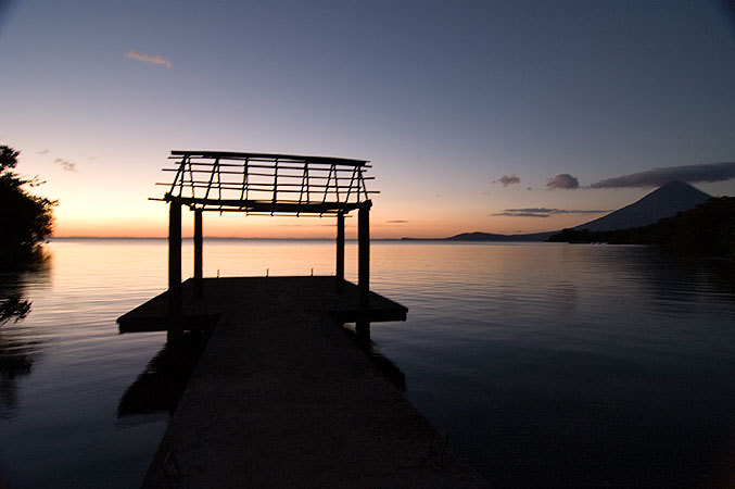 Some of the sunset views on Ometepe are as spectacular as anywhere on the planet.