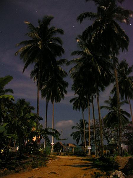 Under a full moon in Ko Chang