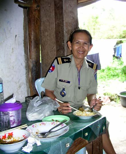 The immigration officer that I had lunch with.
