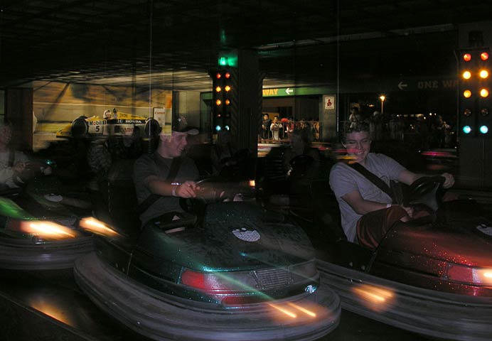 Santa Cruz Boardwalk - Bumper Cars