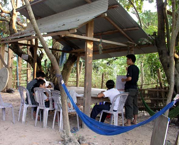 This classroom where I taught.