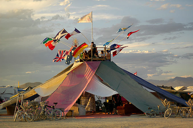 The Internatinoal Hostel Camp.