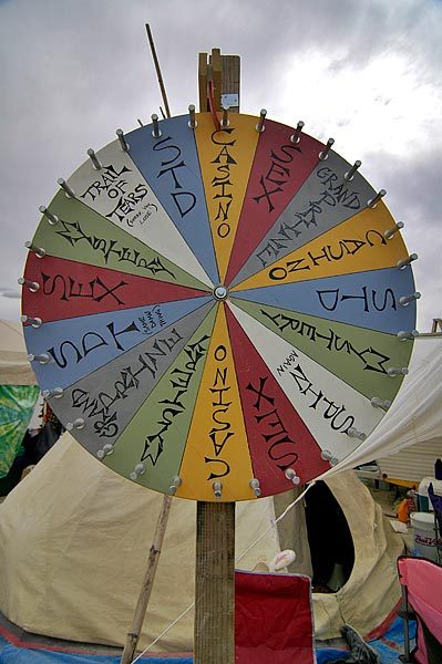 Spin the wheel - fun or disaster.