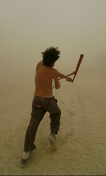 Dust Storm - but still spinning.