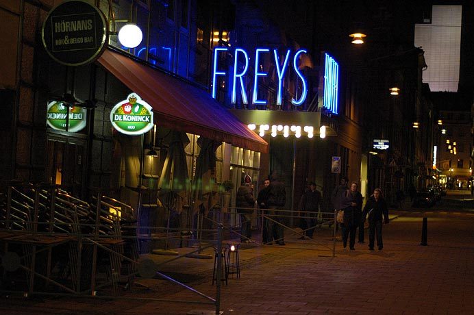 Frey's Hotel - a bit upscale from the Dahab Hotel in Cairo.