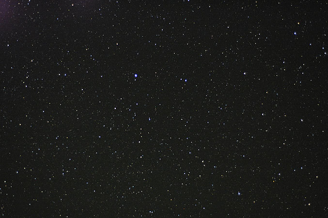 The amazing night sky near the Libyan border.