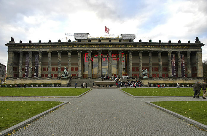 Old Museum: Once Hitler gave his speeches from these steps, now they're filled with tourists.