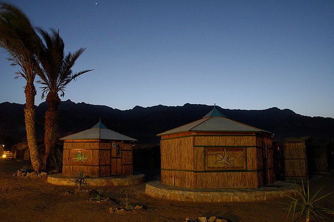 Nightime over Soft Beach.