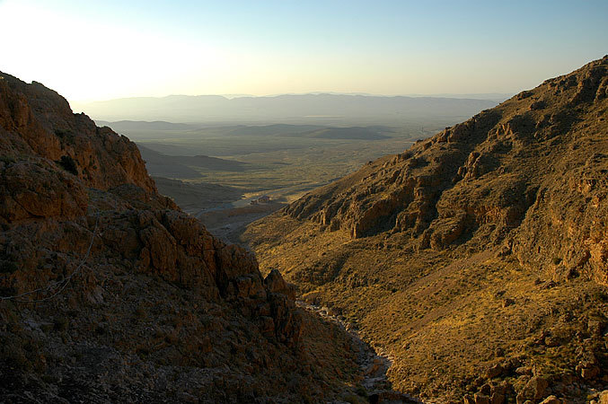 View from the Mar Musa Monastery.