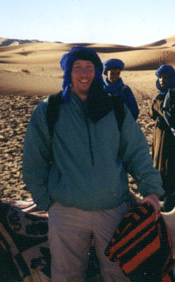 In the deserts of Morocco