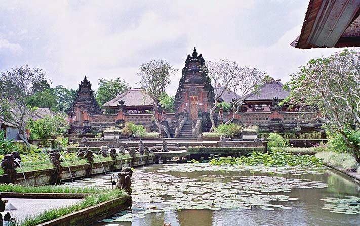 A temple in Ubud.