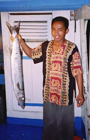 Fresh Fish for the end of trip party.
