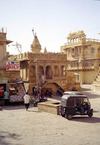 In the fort