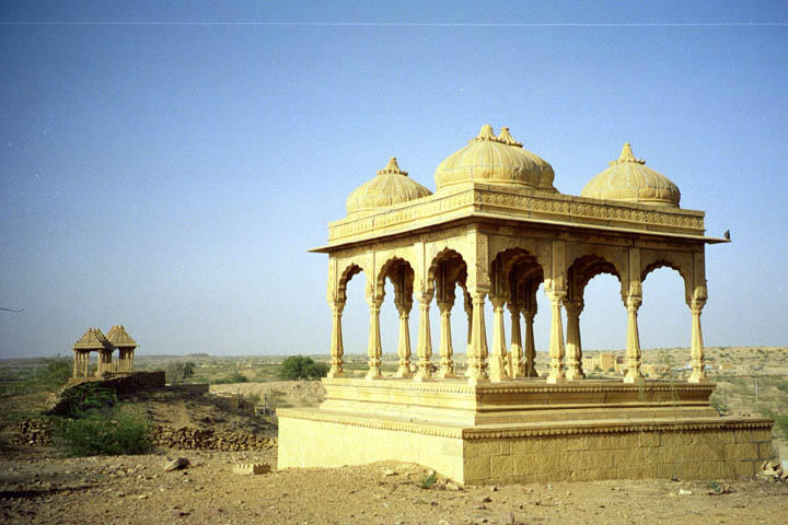 Temple on the edge of Jaislamer