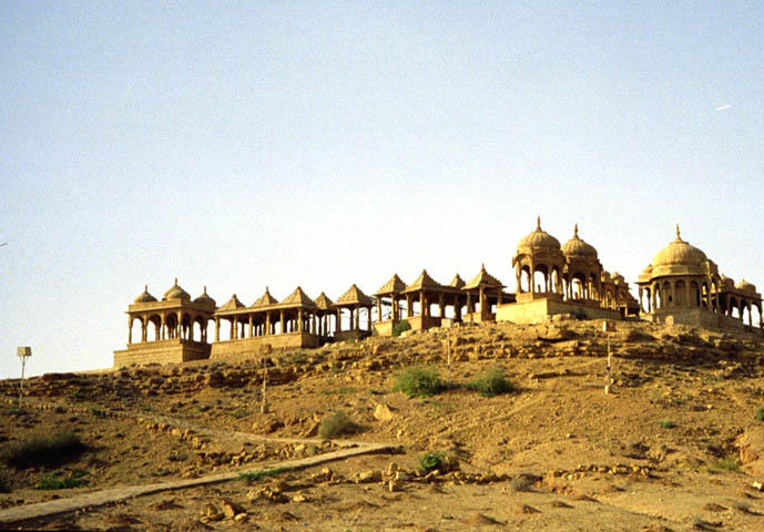 Temple on the edge of Jaislamer